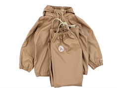 Wheat berry dust rainwear with pants and jacket Charlie